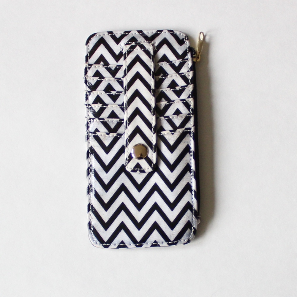 Nylon Chevron Wallet